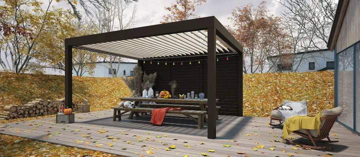 pergola aluminium poppy kostum